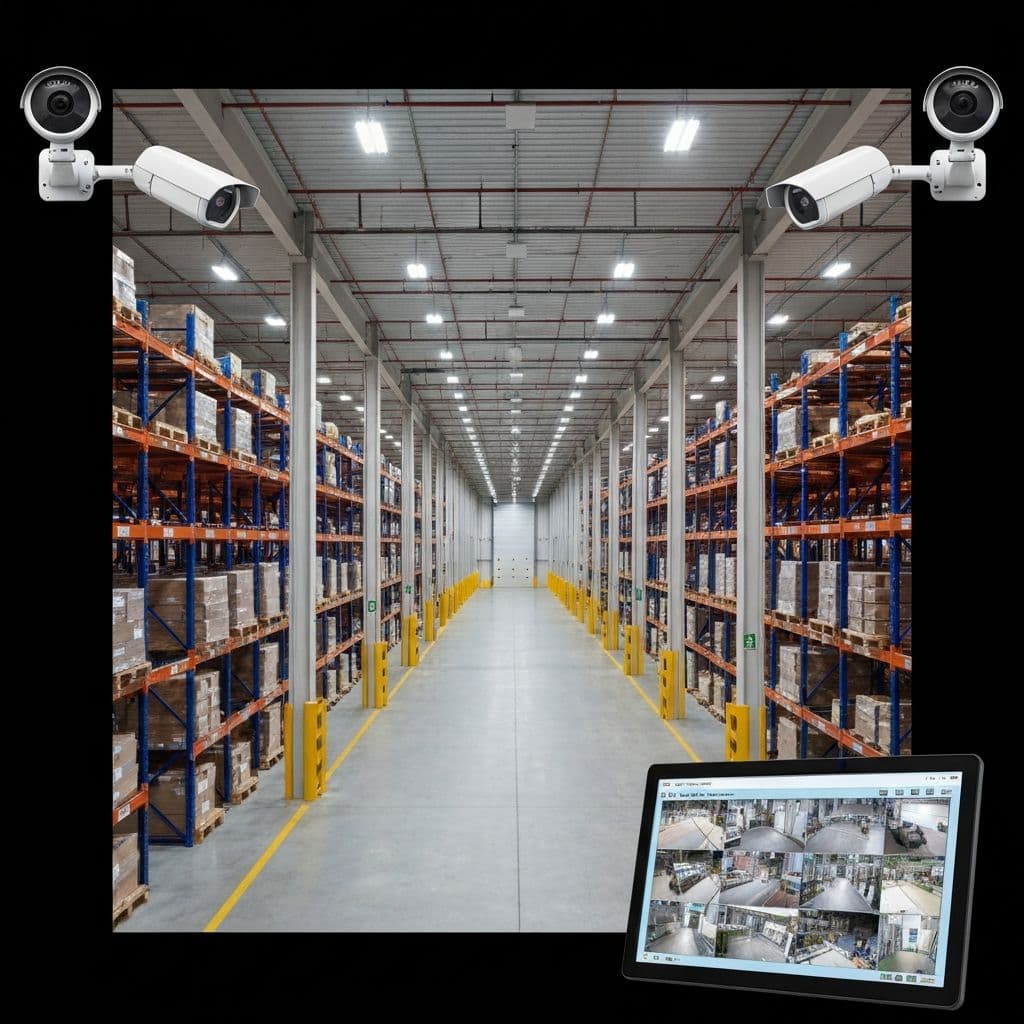 Complete Warehouse CCTV Monitoring System: Asset Protection at Scale